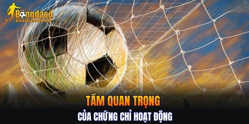 Tầm quan trọng của các chứng chỉ hoạt động chuẩn quốc tế