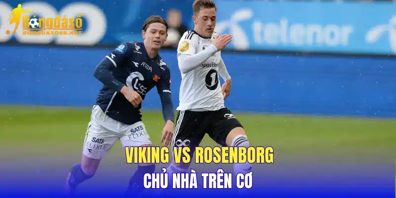 Viking vs Rosenborg chủ nhà trên cơ