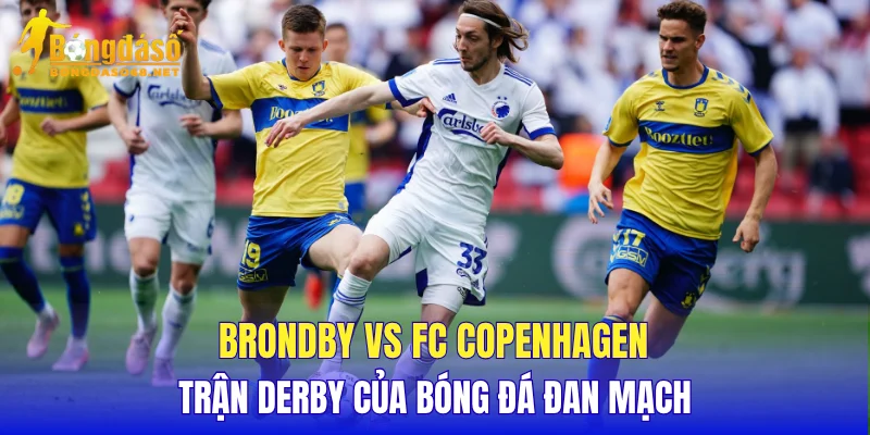 Brondby vs FC Copenhagen trận derby của bóng đá Đan Mạch