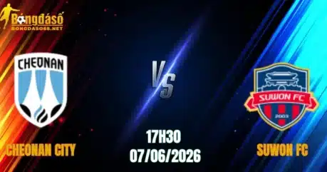 Nhận Định Cheonan City vs Suwon FC, 17h30 Ngày 07/06: Chờ Đợi Bước Ngoặt    