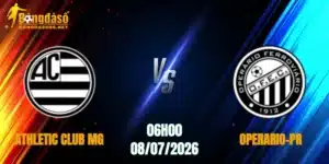 Athletic Club MG vs Operario-PR