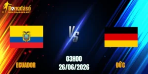 Ecuador vs Đức