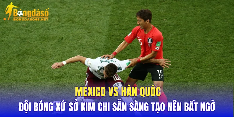 Mexico vs Hàn Quốc đội bóng xứ sở kim chi sẵn sàng tạo nên bất ngờ